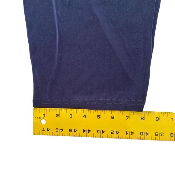 Citiknits Pants Womens 1X Blue Green Pull On Wide Leg Stretch Lagenlook Travel - Picture 8 of 10